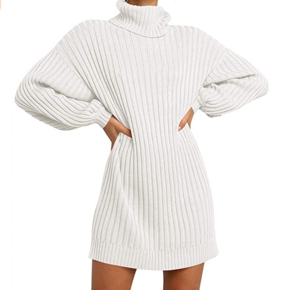 Millchick Women Turtleneck Sweater Dress